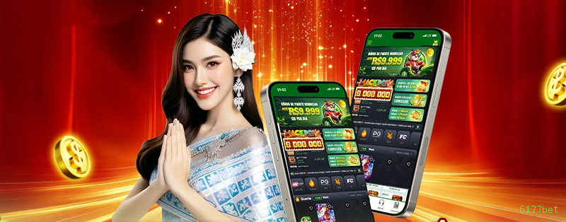 Comparação APP mobile vs versão web da 6177bet